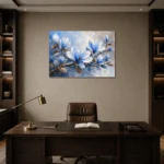 Premium Wall Art Yatay Html Edition – BOTANİCALNW2085 displayed in a contemporary gallery-inspired room