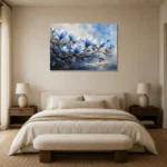 Premium Wall Art Yatay Html Edition – BOTANİCALNW2086 showcased in an elegant minimalist interior