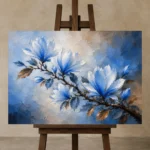 Premium Wall Art Yatay Html Edition – BOTANİCALNW2087 displayed on a studio easel