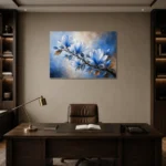 Premium Wall Art Yatay Html Edition – BOTANİCALNW2087 displayed in a contemporary gallery-inspired room