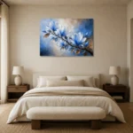 Premium Wall Art Yatay Html Edition – BOTANİCALNW2087 showcased in an elegant minimalist interior
