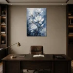 Premium Wall Art Dikey Html Edition – BOTANİCALNW2088 displayed in a contemporary gallery-inspired room