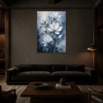 Premium Wall Art Dikey Html Edition – BOTANİCALNW2088 shown in a warm modern interior