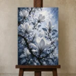 Premium Wall Art Dikey Html Edition – BOTANİCALNW2090 displayed on a studio easel
