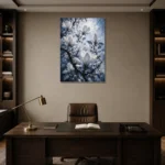 Premium Wall Art Dikey Html Edition – BOTANİCALNW2090 displayed in a contemporary gallery-inspired room