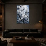 Premium Wall Art Dikey Html Edition – BOTANİCALNW2090 shown in a warm modern interior