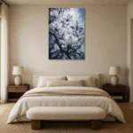 Premium Wall Art Dikey Html Edition – BOTANİCALNW2090 showcased in an elegant minimalist interior