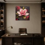 Premium Wall Art Kare Html Edition – BOTANİCALNW2092 displayed in a contemporary gallery-inspired room