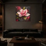 Premium Wall Art Kare Html Edition – BOTANİCALNW2092 shown in a warm modern interior