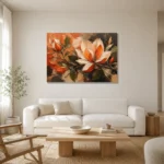 Premium Wall Art Yatay Html Edition – BOTANİCALNW2094 styled in a refined neutral interior