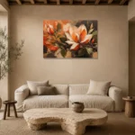 Premium Wall Art Yatay Html Edition – BOTANİCALNW2094 presented in a sophisticated home setting