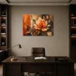 Premium Wall Art Yatay Html Edition – BOTANİCALNW2095 displayed in a contemporary gallery-inspired room