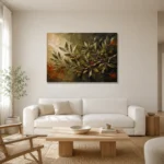 Premium Wall Art Yatay Html Edition – BOTANİCALNW2100 styled in a refined neutral interior