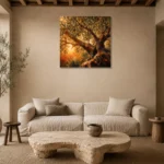 Premium Wall Art Kare Html Edition – BOTANİCALNW2105 presented in a sophisticated home setting