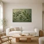 Premium Wall Art Yatay Html Edition – BOTANİCALNW2111 styled in a refined neutral interior