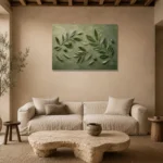 Premium Wall Art Yatay Html Edition – BOTANİCALNW2111 presented in a sophisticated home setting
