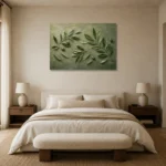 Premium Wall Art Yatay Html Edition – BOTANİCALNW2111 showcased in an elegant minimalist interior
