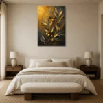 Premium Wall Art Dikey Html Edition – BOTANİCALNW2115 showcased in an elegant minimalist interior