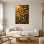 Premium Wall Art Dikey Html Edition – BOTANİCALNW2116 styled in a refined neutral interior