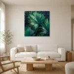 Premium Wall Art Kare Html Edition – BOTANİCALNW2121 styled in a refined neutral interior