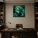 Premium Wall Art Kare Html Edition – BOTANİCALNW2121 displayed in a contemporary gallery-inspired room