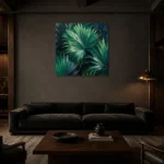 Premium Wall Art Kare Html Edition – BOTANİCALNW2121 shown in a warm modern interior
