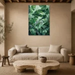 Premium Wall Art Dikey Html Edition – BOTANİCALNW2129 presented in a sophisticated home setting