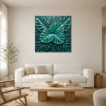 Premium Wall Art Kare Html Edition – BOTANİCALNW2130 styled in a refined neutral interior