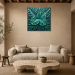 Premium Wall Art Kare Html Edition – BOTANİCALNW2130 presented in a sophisticated home setting