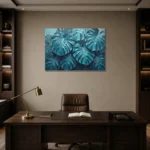 Premium Wall Art Yatay Html Edition – BOTANİCALNW2133 displayed in a contemporary gallery-inspired room