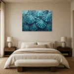 Premium Wall Art Yatay Html Edition – BOTANİCALNW2133 showcased in an elegant minimalist interior