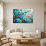 Premium Wall Art Yatay Html Edition – BOTANİCALNW2134 styled in a refined neutral interior