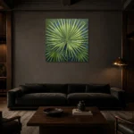 Premium Wall Art Kare Html Edition – BOTANİCALNW2139 shown in a warm modern interior