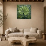 Premium Wall Art Kare Html Edition – BOTANİCALNW2139 presented in a sophisticated home setting