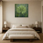 Premium Wall Art Kare Html Edition – BOTANİCALNW2139 showcased in an elegant minimalist interior