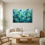 Premium Wall Art Yatay Html Edition – BOTANİCALNW2142 styled in a refined neutral interior