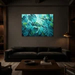 Premium Wall Art Yatay Html Edition – BOTANİCALNW2144 shown in a warm modern interior