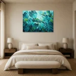 Premium Wall Art Yatay Html Edition – BOTANİCALNW2144 showcased in an elegant minimalist interior