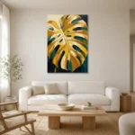 Premium Wall Art Dikey Html Edition – BOTANİCALNW2145 styled in a refined neutral interior