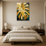 Premium Wall Art Dikey Html Edition – BOTANİCALNW2145 showcased in an elegant minimalist interior