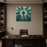 Premium Wall Art Kare Html Edition – BOTANİCALNW2150 displayed in a contemporary gallery-inspired room