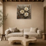 Premium Wall Art Kare Html Edition – BOTANİCALNW2151 presented in a sophisticated home setting