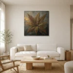 Premium Wall Art Kare Html Edition – BOTANİCALNW2152 styled in a refined neutral interior