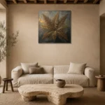 Premium Wall Art Kare Html Edition – BOTANİCALNW2152 presented in a sophisticated home setting