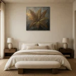 Premium Wall Art Kare Html Edition – BOTANİCALNW2152 showcased in an elegant minimalist interior