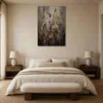 Premium Wall Art Dikey Html Edition – BOTANİCALNW2156 showcased in an elegant minimalist interior