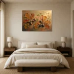 Premium Wall Art Yatay Html Edition – BOTANİCALNW2159 showcased in an elegant minimalist interior