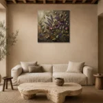 Premium Wall Art Kare Html Edition – BOTANİCALNW2162 presented in a sophisticated home setting