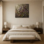 Premium Wall Art Kare Html Edition – BOTANİCALNW2162 showcased in an elegant minimalist interior