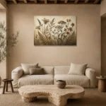 Premium Wall Art Yatay Html Edition – BOTANİCALNW2166 presented in a sophisticated home setting